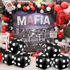 Mototo deflated dice storage for easy transport and reuse.