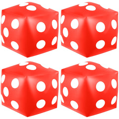 Mototo jumbo dice 12.6 inch red dice for outdoor fun and parties.