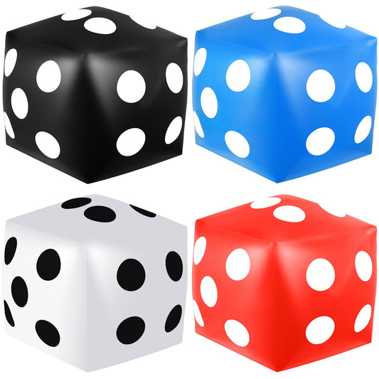 Mototo jumbo dice red 12.6-inch ready for outdoor party fun.