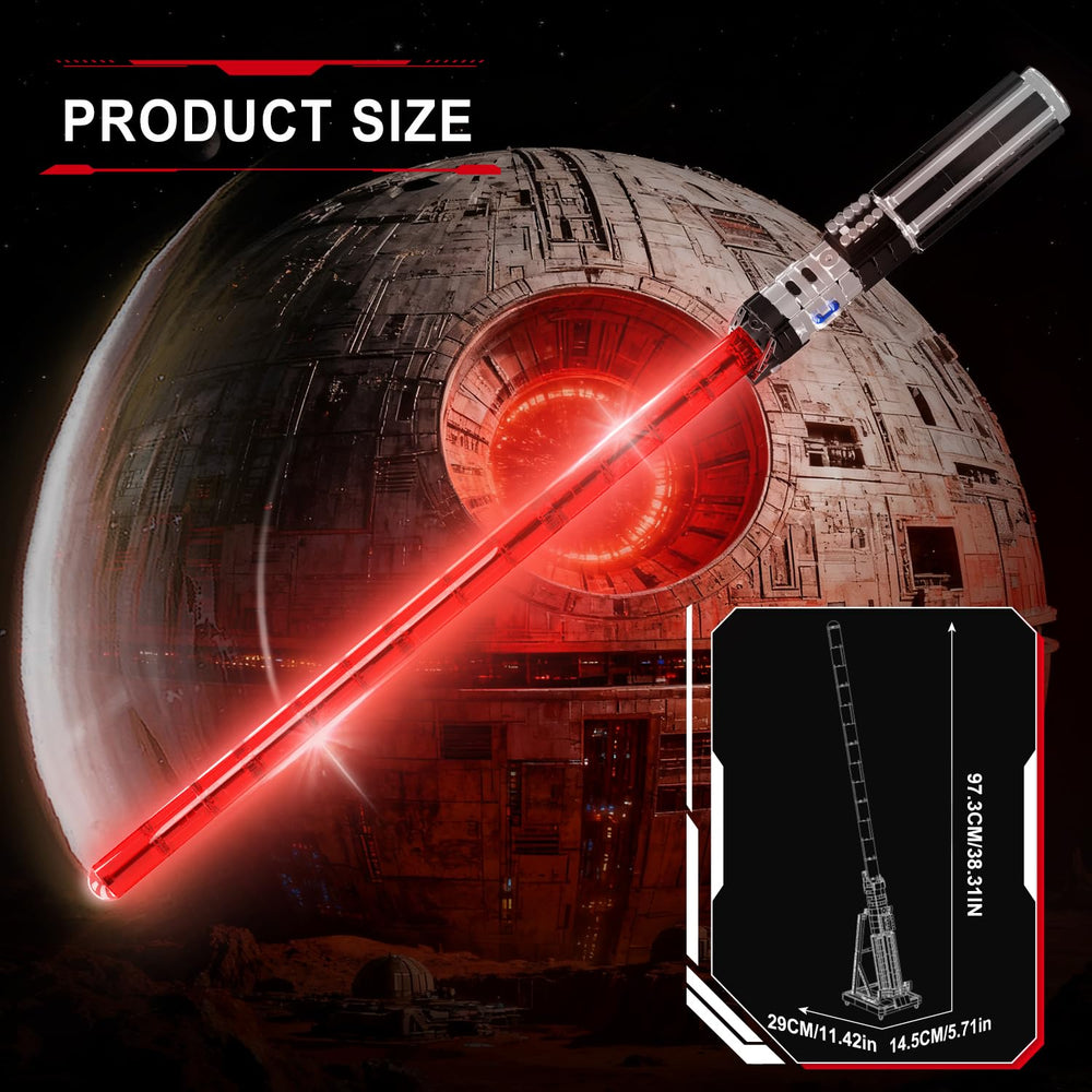 Mould King 10237 lightsaber building challenge engages teens and adults alike