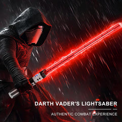 Mould King 10237 lightsaber display stand showcases the finished model attractively