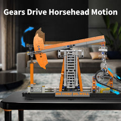 Mould King 17087 detailed base and platform for a convincing display