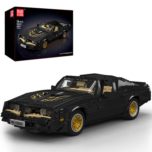 Mould King Classic Supercar detailed chassis for authentic display.