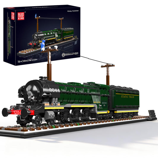 Mould King Flying Scotsman front view, ideal display piece for collectors