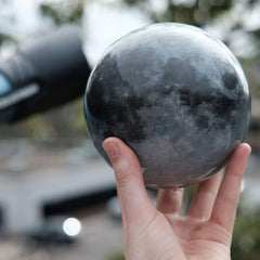 MOVA Moon Globe 6-inch suspended-inner-globe delivers seamless, magical movement.