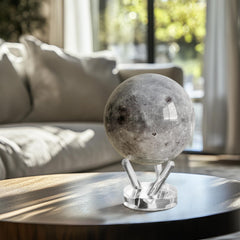MOVA Moon Globe fits desks, shelves, and nightstands with premium presence.