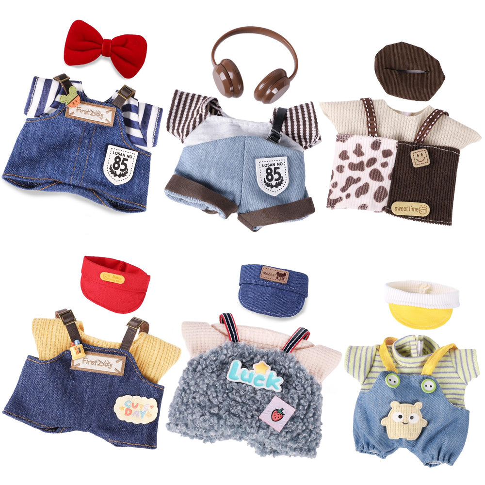 MOVOLIVI 6.7-inch doll hat enhances styling and coordination for imaginative play