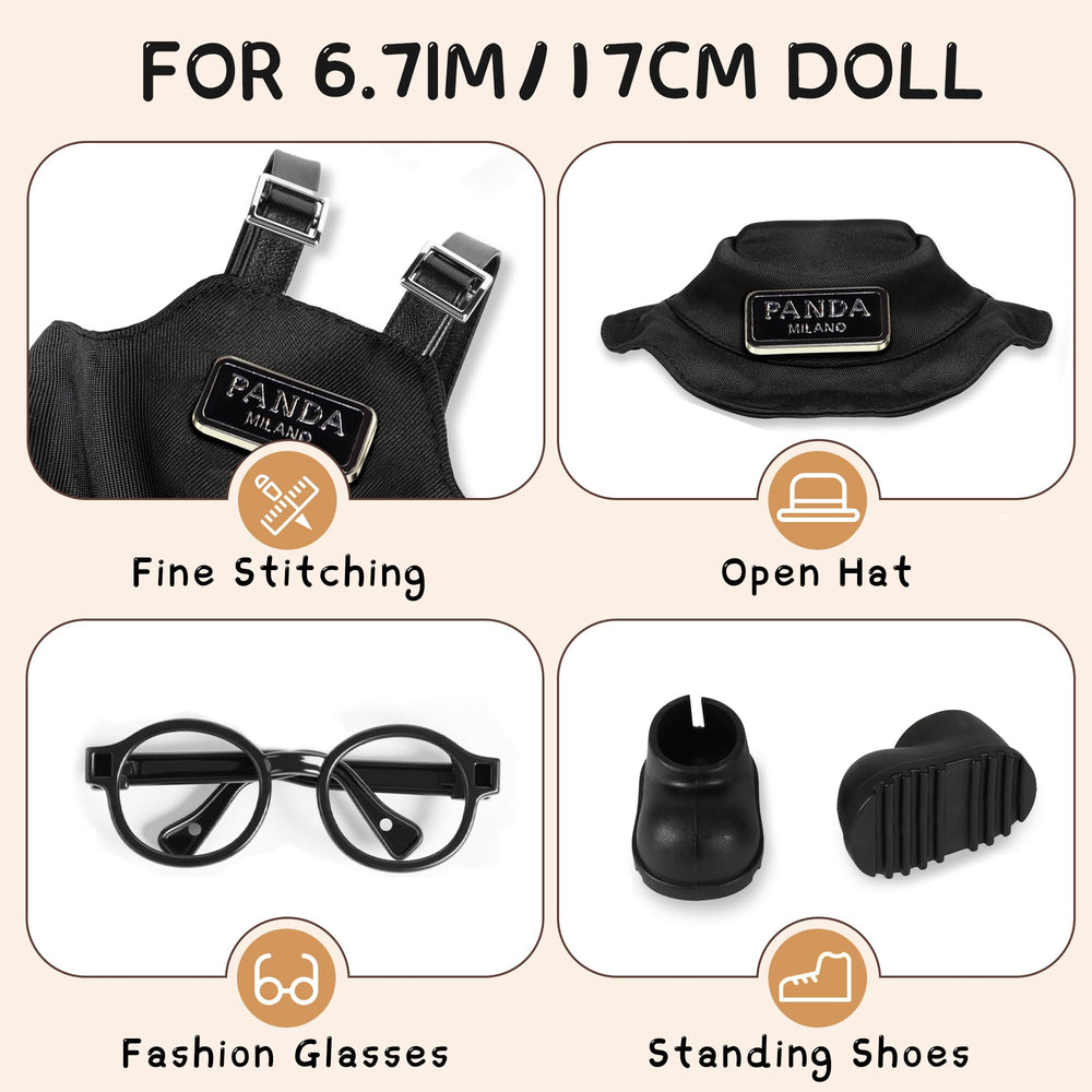 MOVOLIVI bib overalls provide adorable detail for display pieces and scenes
