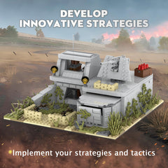 MOOXI WW2 MOC-compatible parts support creative reconfigurations.