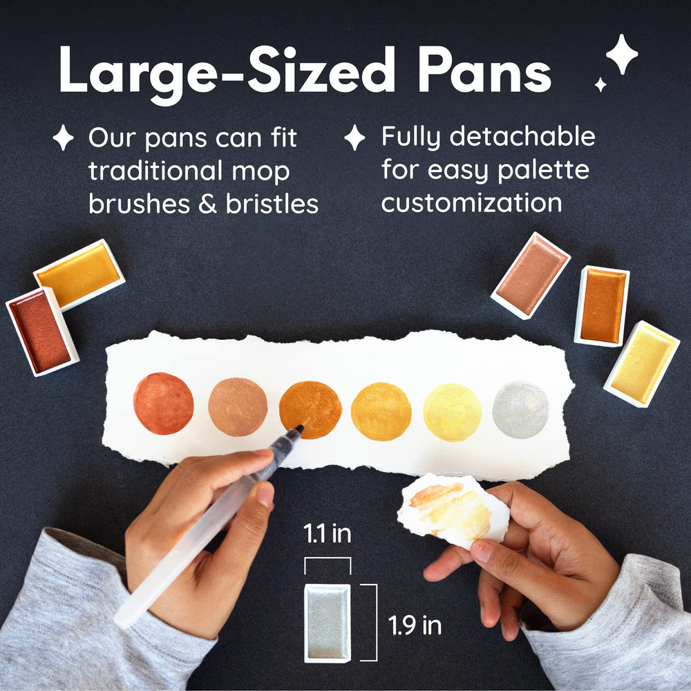MozArt Komorebi soft smooth finish enhances color blending and delicate brushwork