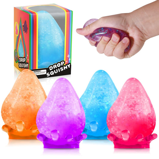 MoZkkiz Dream Squishy Drop front view, discreet fidget for classrooms