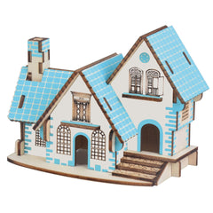 MPIUET log cabin puzzle parts for precise assembly and satisfaction
