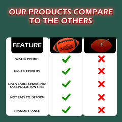 MPMVP Anti-slip texture helps precise passes and catches