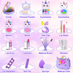 Mqsiuve makeup brushes help little artists practice precise application