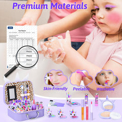 Mqsiuve mirror in case supports pretend makeup routines