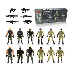 MQSTARSRISE army men durable plastic ensures safe, lasting playtime.