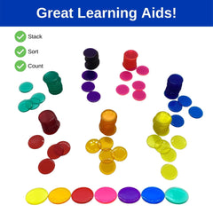 MR CHIPS classroom-ready chips support math counters and color sorting