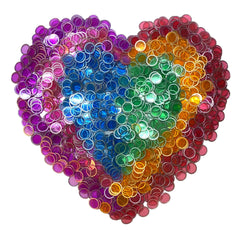 MR CHIPS magnetic bingo chips with metal ring close-up highlight durable, embedded rings for long-lasting play.