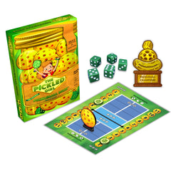 Mr GameShow Pickleball Dice set on table for quick, strategic family play.