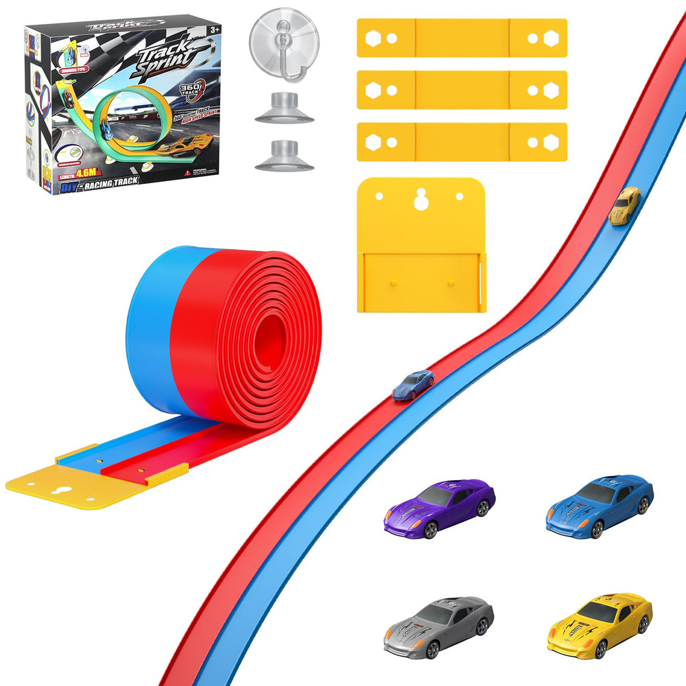 Mr IRONSTONE 15ft race track setup for versatile indoor and outdoor play