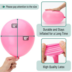 Mr. Pen pink balloons close-up bundle shows consistent color.