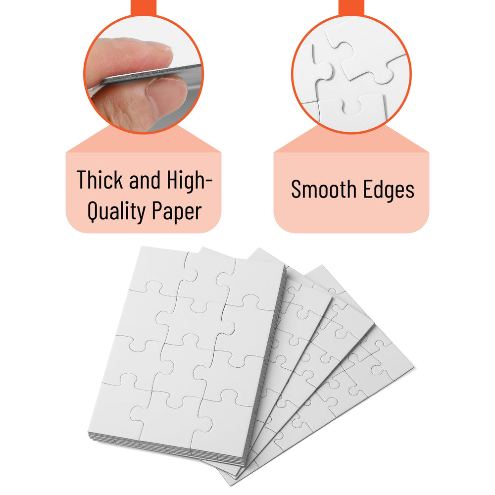 Mr. Pen blank puzzle 48-piece layout, great for advanced DIY projects and family game night.