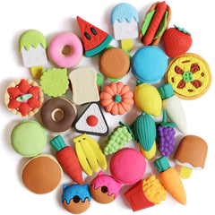 Mr. Pen mini food erasers apple for classroom fun and clean erasing