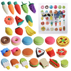 Mr. Pen mini food erasers grape vibrant shape complements sorting activities