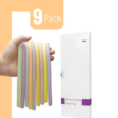 Mr. Pen monkey noodle with 5 feet of elasticity for stretching.