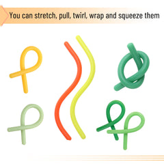 Mr. Pen Monkey Noodle smooth texture delivering satisfying tactile feedback.