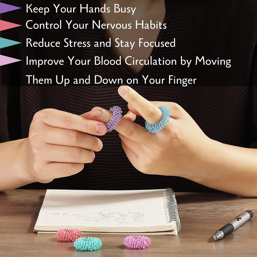 For teens and adults, Mr. Pen rings provide tactile engagement.