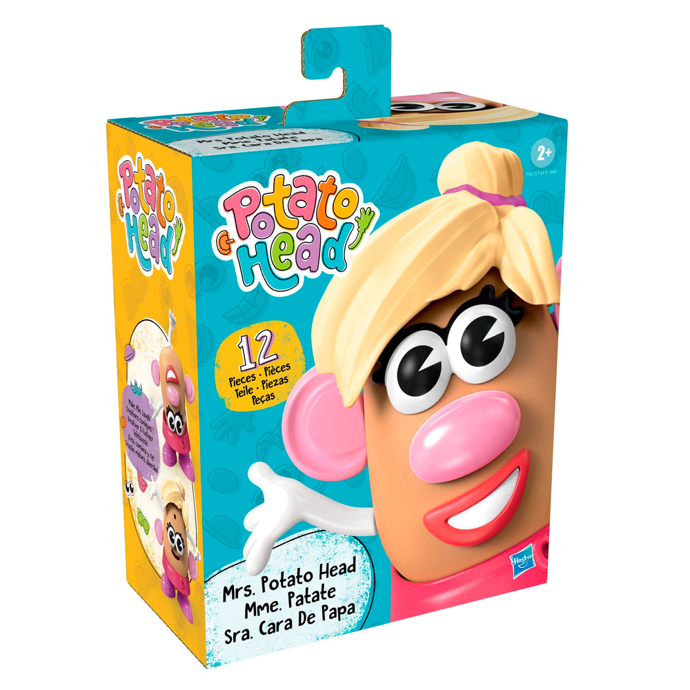 Mr. Potato Head body with tater tush storage for easy cleanup.