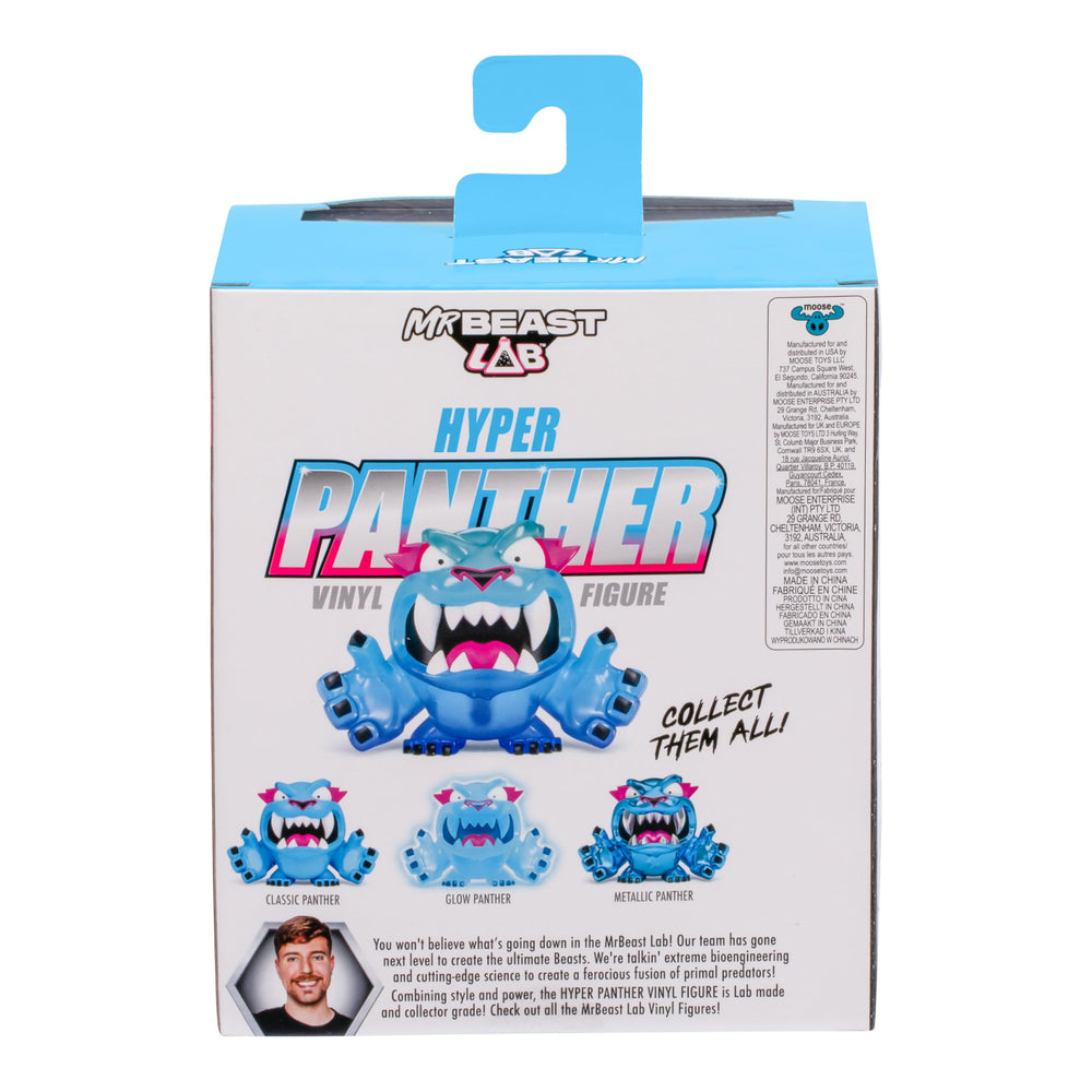 MrBeast Lab Hyper Panther packaging keeps the figure secure during transport and display.