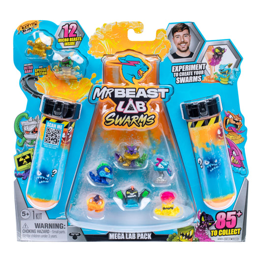 MRBEAST LAB Swarms Night Fright Panther in action, ideal for display and trading among fans