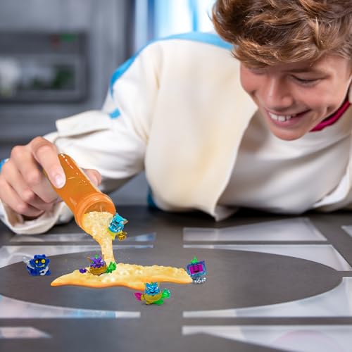 MRBEAST LAB Swarms Atomic Series contents with two revealed Micro Beasts.