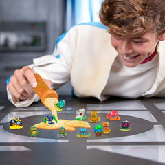 MRBEAST LAB Swarms Atomic Series shake action showcases four micro beasts emerging