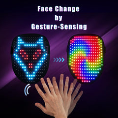 Mr.Pang LED mask rechargeable battery for long-lasting use at parties
