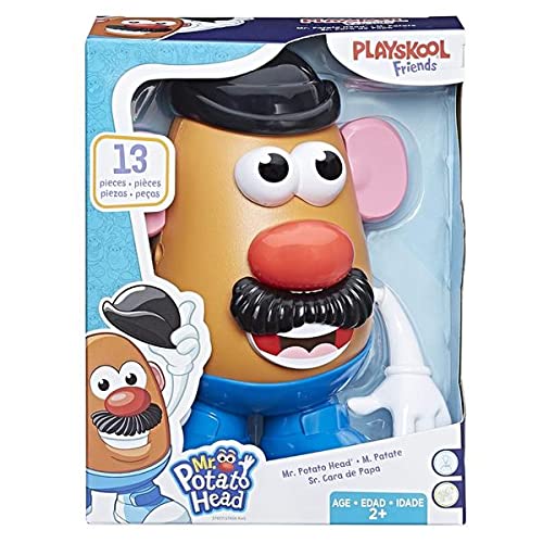 Mrs Potato Head accessories spread enables creative outfits and role-play.