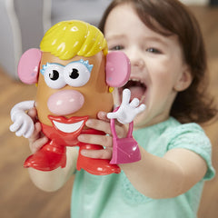 Mrs Potato Head mix-and-match pieces for playful character swaps.