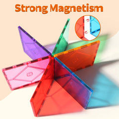 Mruikeny creative-imagination magnetic tiles foster architectural exploration and problem solving