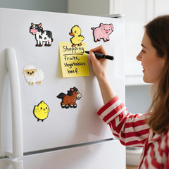 Mruikeny chicken 3D fridge magnet in vivid colors for recognition.