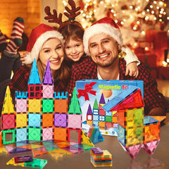 Mruikeny magnetic tiles dinosaur invites imagination and early geometry exploration.