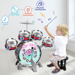 M SANMERSEN kids drum set cymbal, bright accent sounds
