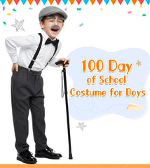 Mscawow old man costume glasses, metal frame built for durable school events.
