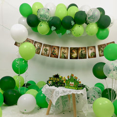 Msiveavz confetti balloons with white accents elevate party décor.