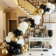 Msiveavz gold balloon shine detail adds festive sparkle to any venue.