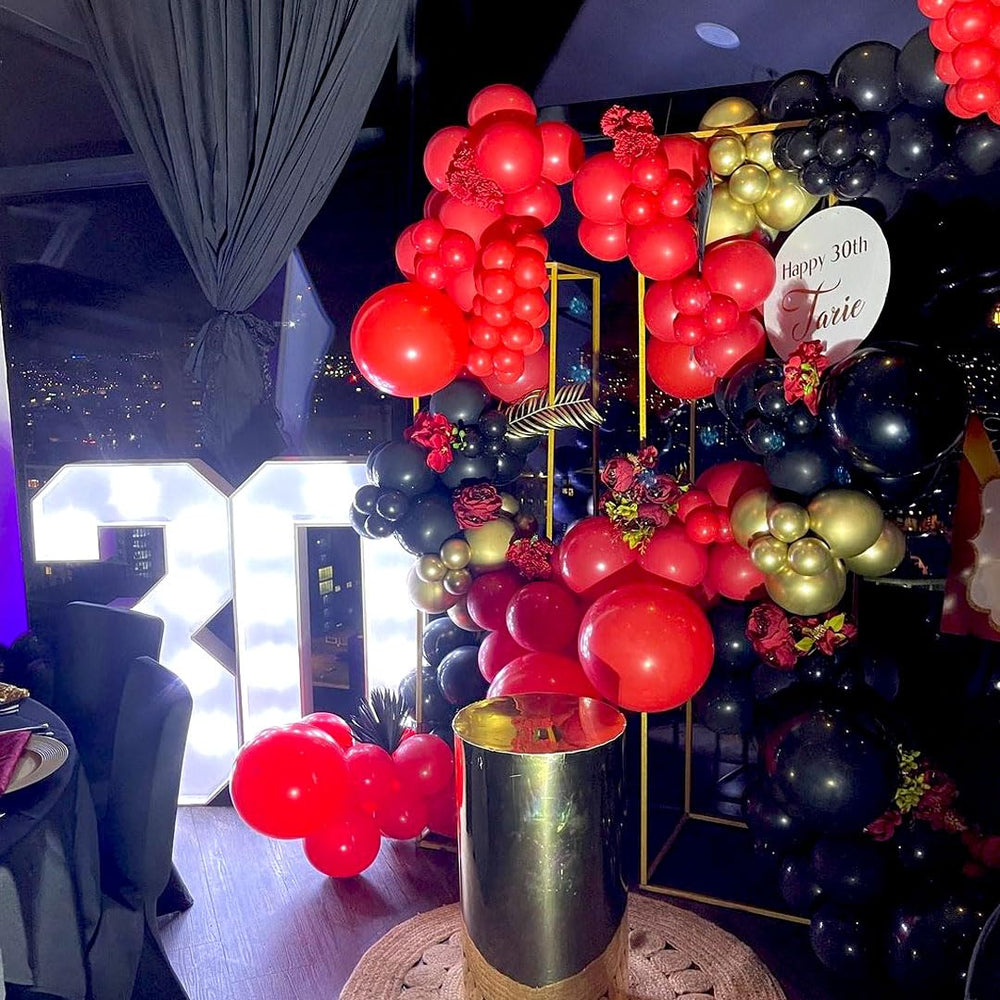 Msiveavz gold balloons 12 inch bring glam accents to festive arches.