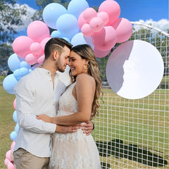 Msiveavz pink blue balloon ribbon set 12in helps quick, coordinated decorating.
