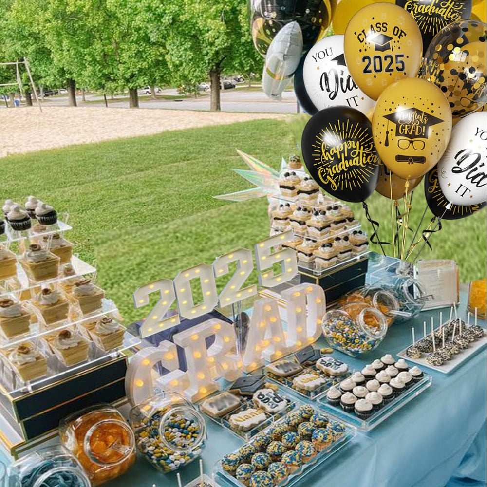 Msiveavz white you did it balloons ideal for milestone photos