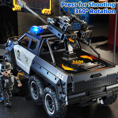 MSKOLER police car toy included figures encourage cooperative play